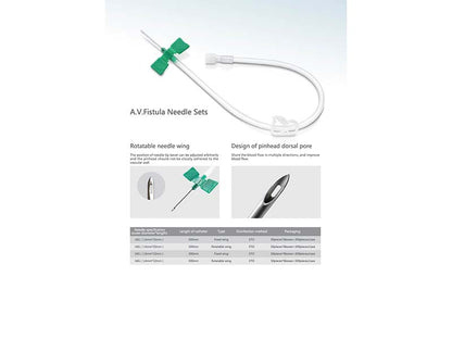 WEGO A.V. Fistula Needle Sets (1)