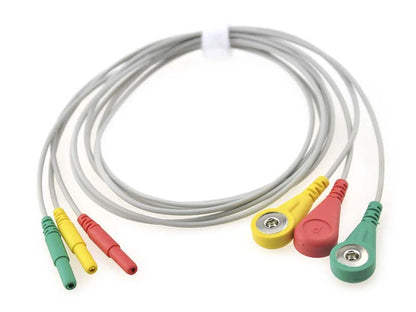 29. Holter Ecg Cable 35710 Leads Leadwires SnapClip AHAIEC (1)