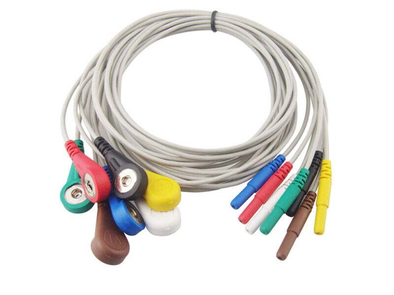 29. Holter Ecg Cable 35710 Leads Leadwires SnapClip AHAIEC (1)