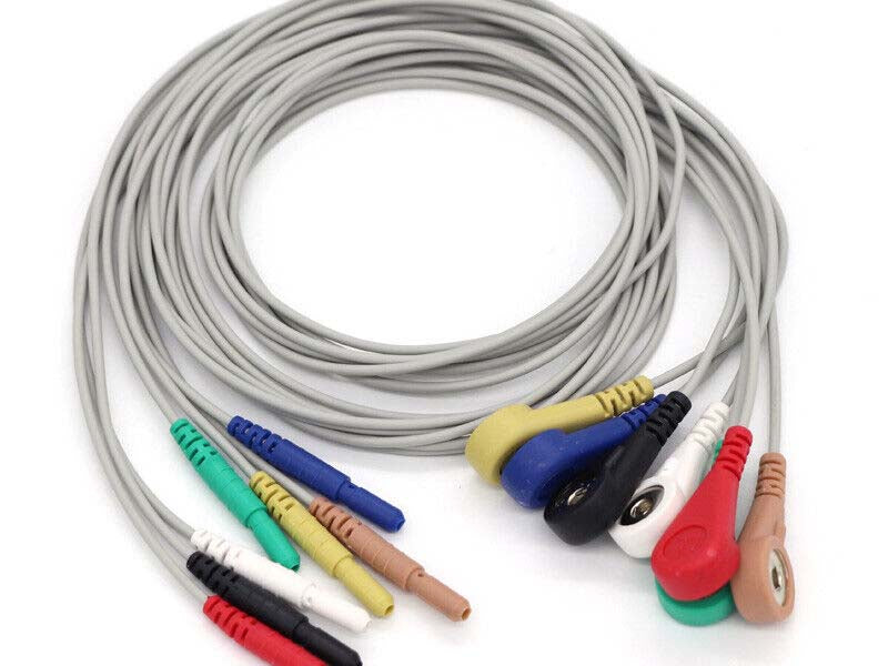 29. Holter Ecg Cable 35710 Leads Leadwires SnapClip AHAIEC (1)