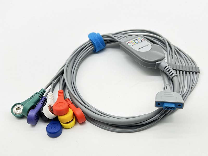 36. Pengyang 10 Lead Holter ECG Cable 15pin Connector (1)