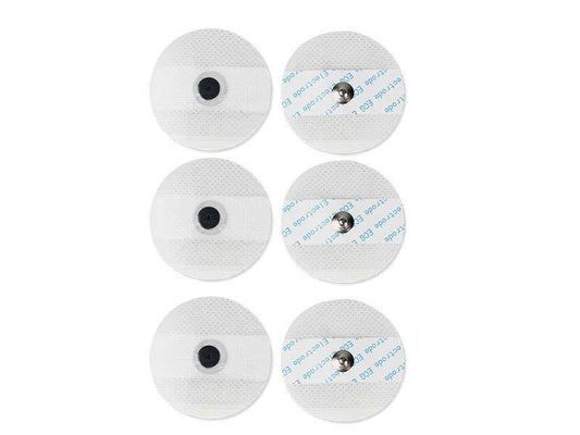 39. Disposable Electrodes Pads for Portable ECG EKG Heart Mo