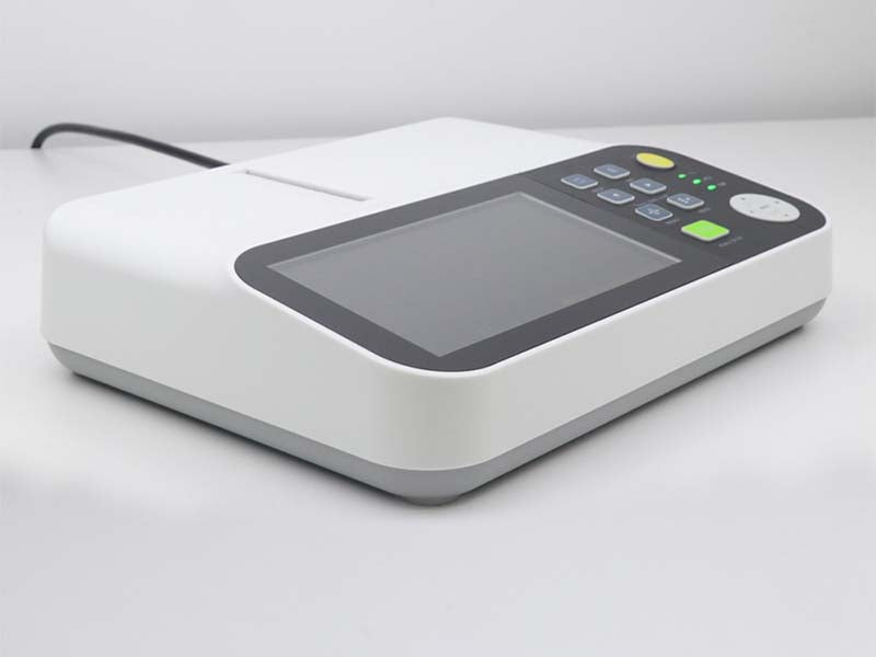 3 channel ECG Machine with 7inch touch screen