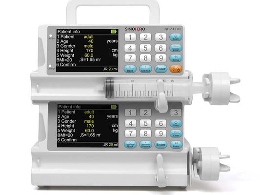 SH-512TD Double-channel TCI Syringe Pump