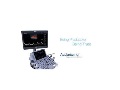 Edan Acclarix LX3 Cart-Based Color Doppler Ultrasound