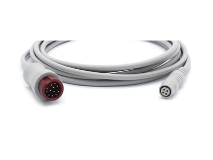 77. Compatible Mindray 12pin IBP Cable Adaptor Cable To B.Brau (1)